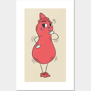 Cute ketchup Posters and Art